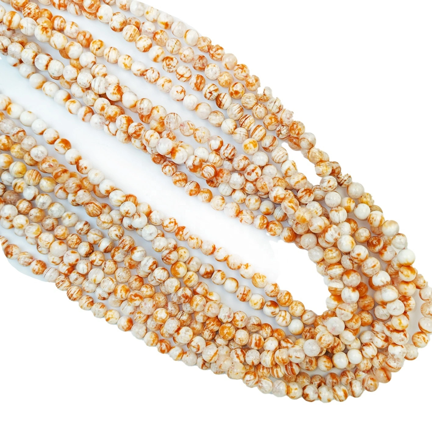 4mm Sakura Agate 16inch Making Different Jewelry Gift For Women And Mom Atmosphrere Beads Round Shape Beadwork Design 1