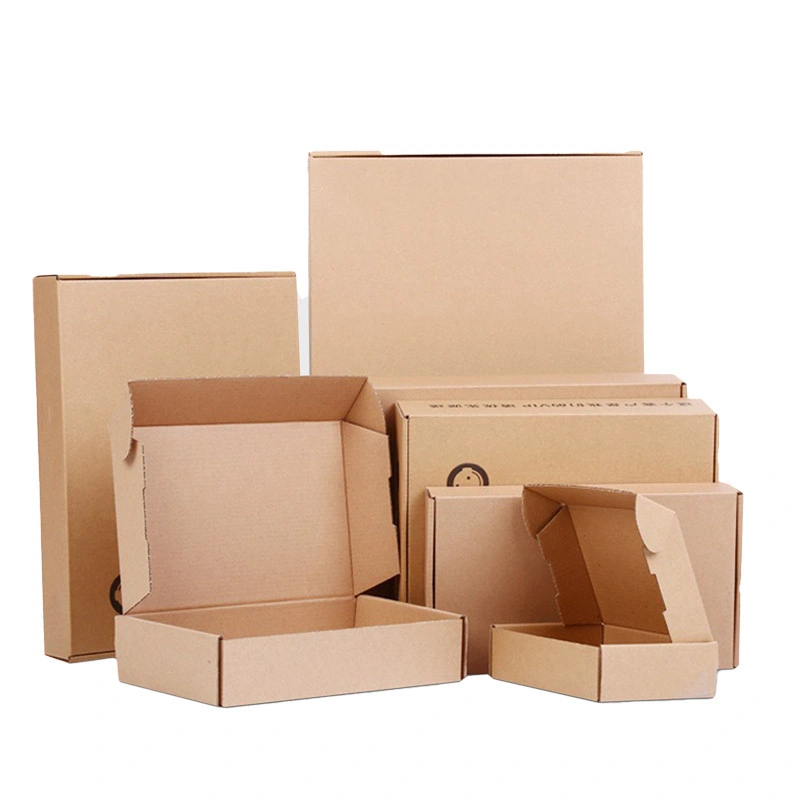 Customization Cardboard Folding Box Mailing Apparel Box Eco-friendly Airplane Boxes 1