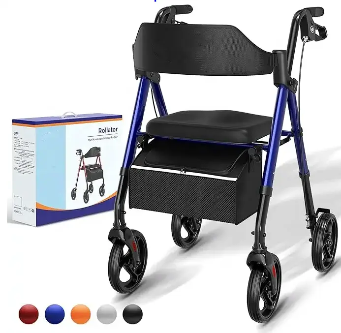 Stand Up Rollator Walker with Custom Services Rehabilitation Walkers 2