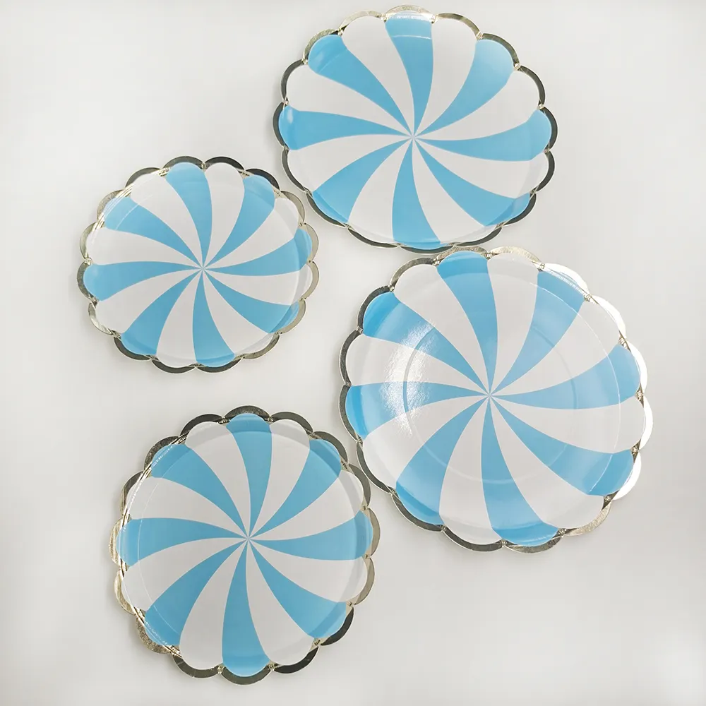 Cheap Custom Paper Plates 300g Coated Paper Printing - - Xiangsheng 3