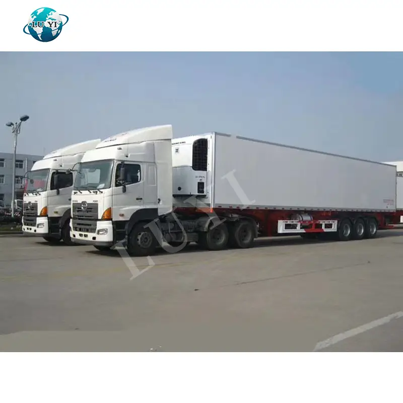 LUYI 3-Axle 50T Freezer Trailer for Pharma & Food 1