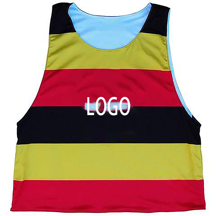 Pinnies de lacrosse reversíveis personalizados 4