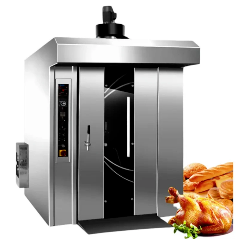 Electric Digital Control Rotary Oven Industrial Baking Machine Bread Making Oven 1