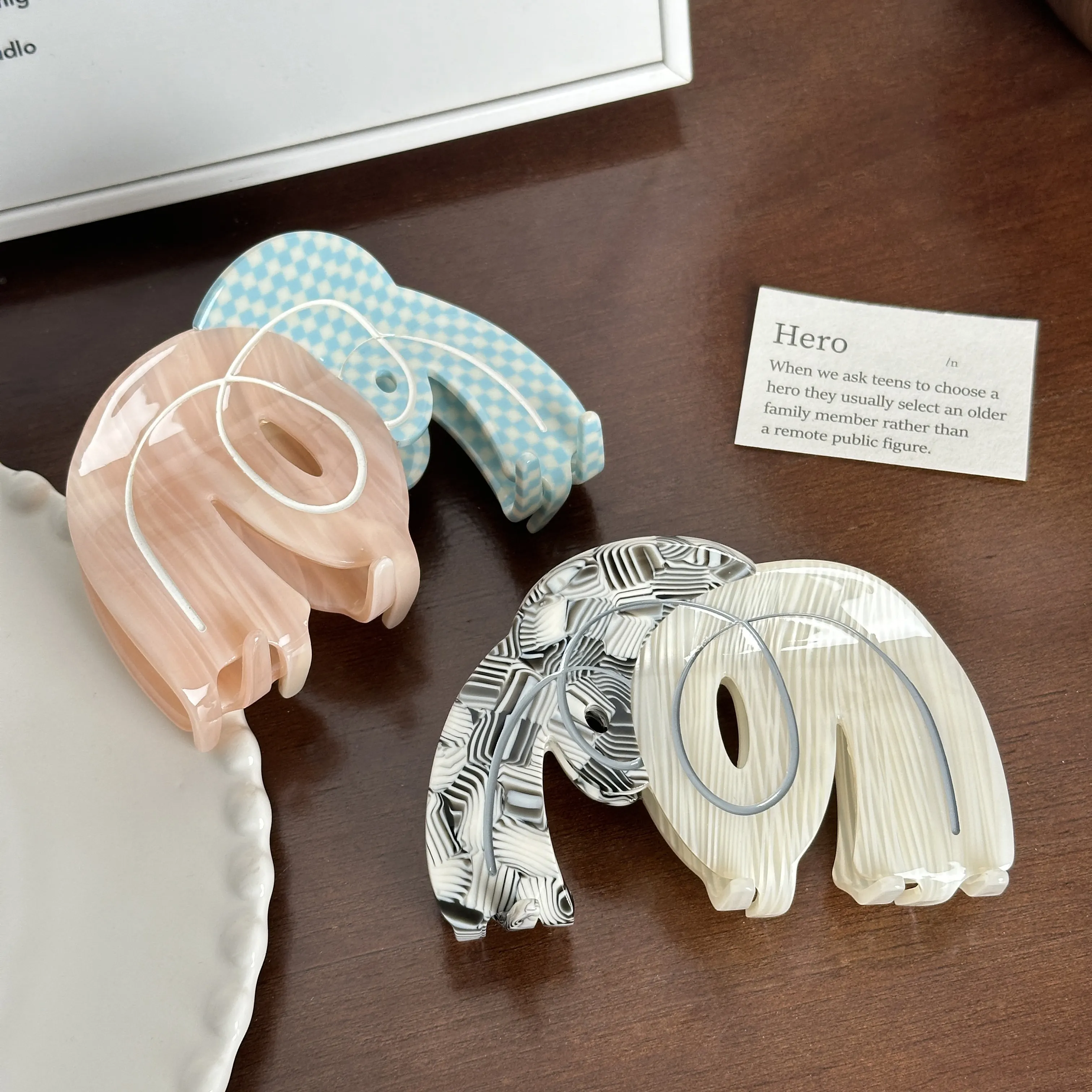 Acetate Claw Clip Girls' Hair Accessary by Dowell 5