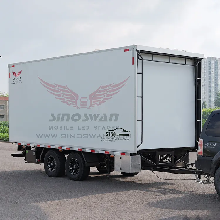 SINOSWAN Mobile Stages Suppliers for Concerts and Music Festivals 7