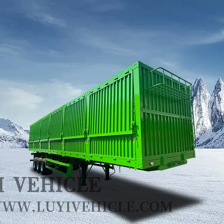 Semi-remorque de vidage de 40 à 60 tonnes | Luyi 1