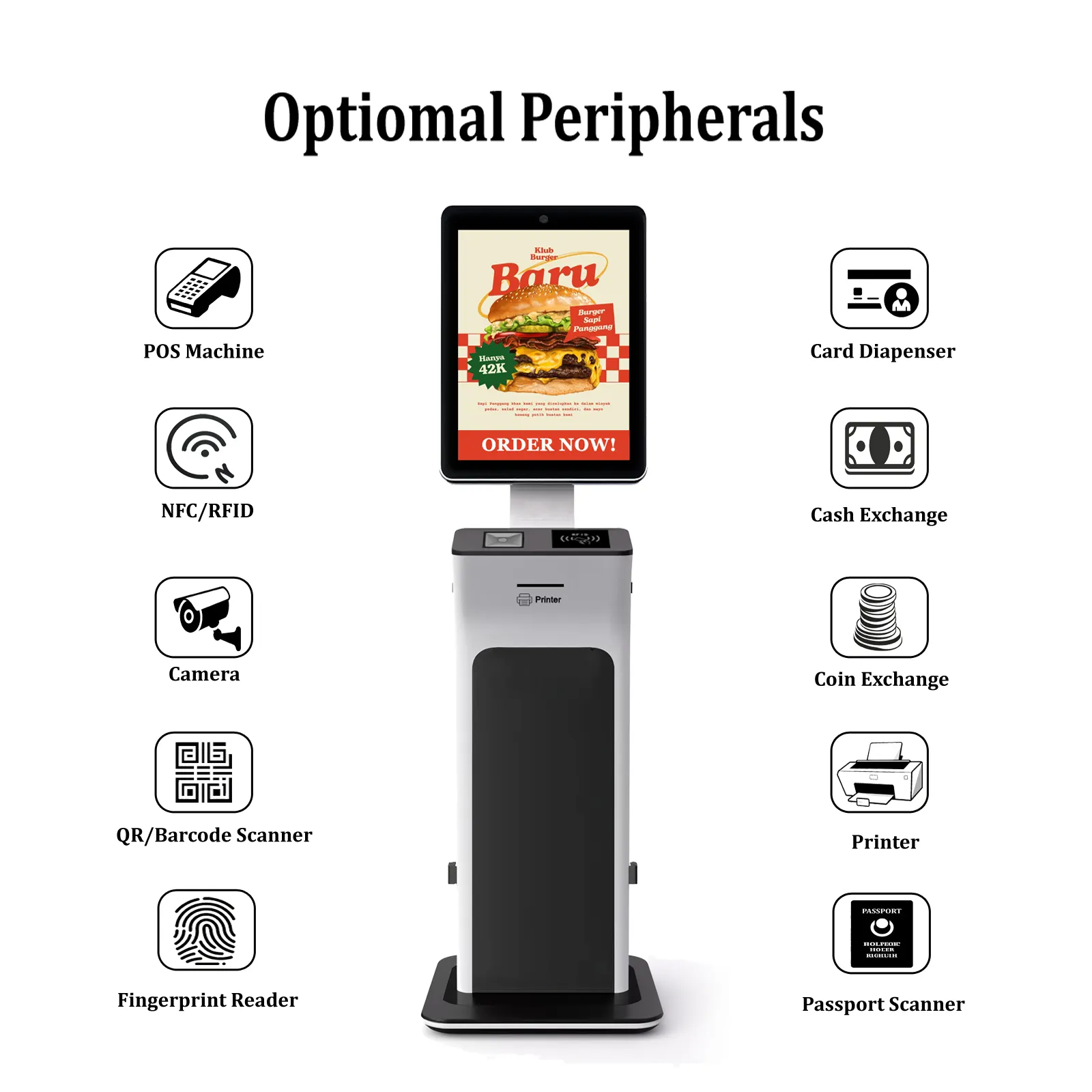 Parking Lot Payment Kiosk Shopping Malls by E-Star 5