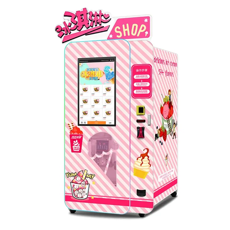 For Offices Ice Vending Machine Franchise 280kg by Haloo 4