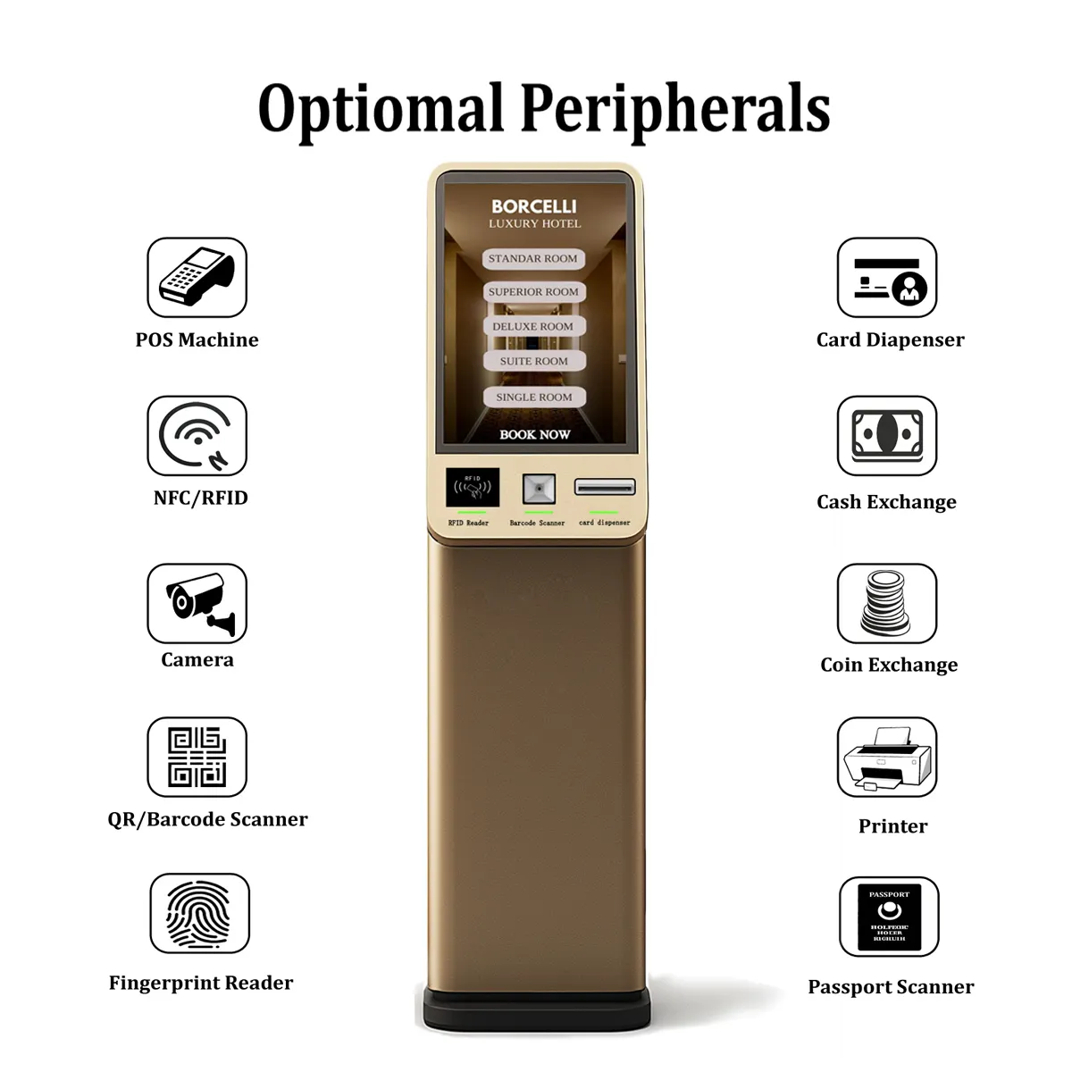 Check in Kiosk Wooden Box Wholesale - E-Star 4