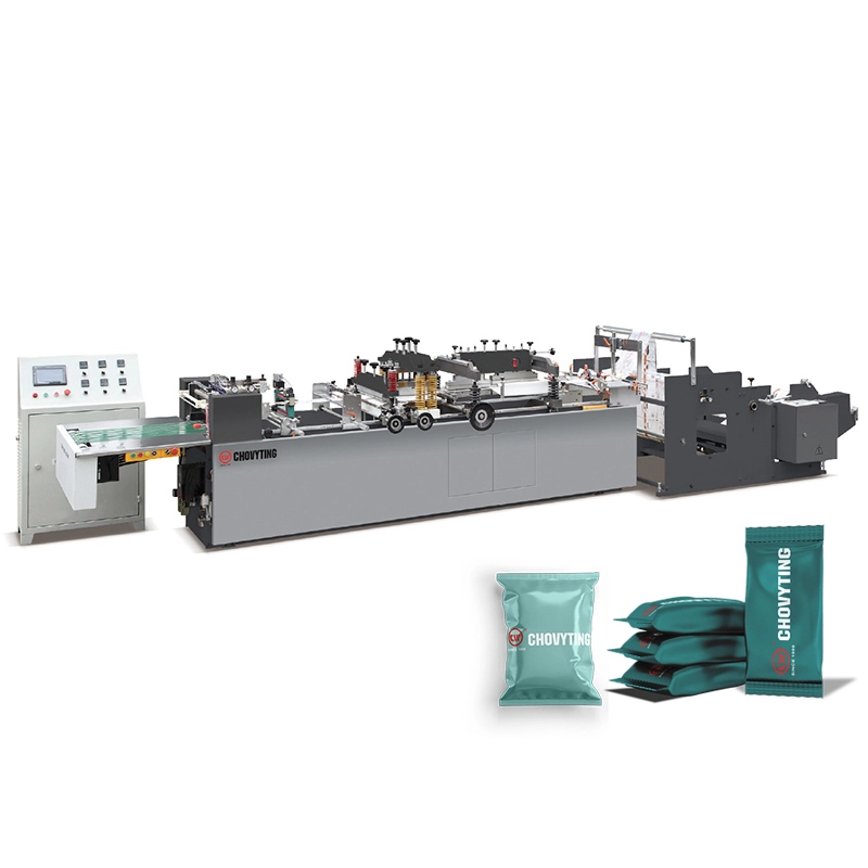 400MCP Automatic Mini Central Sealing Pouch Bag Making Machine 1
