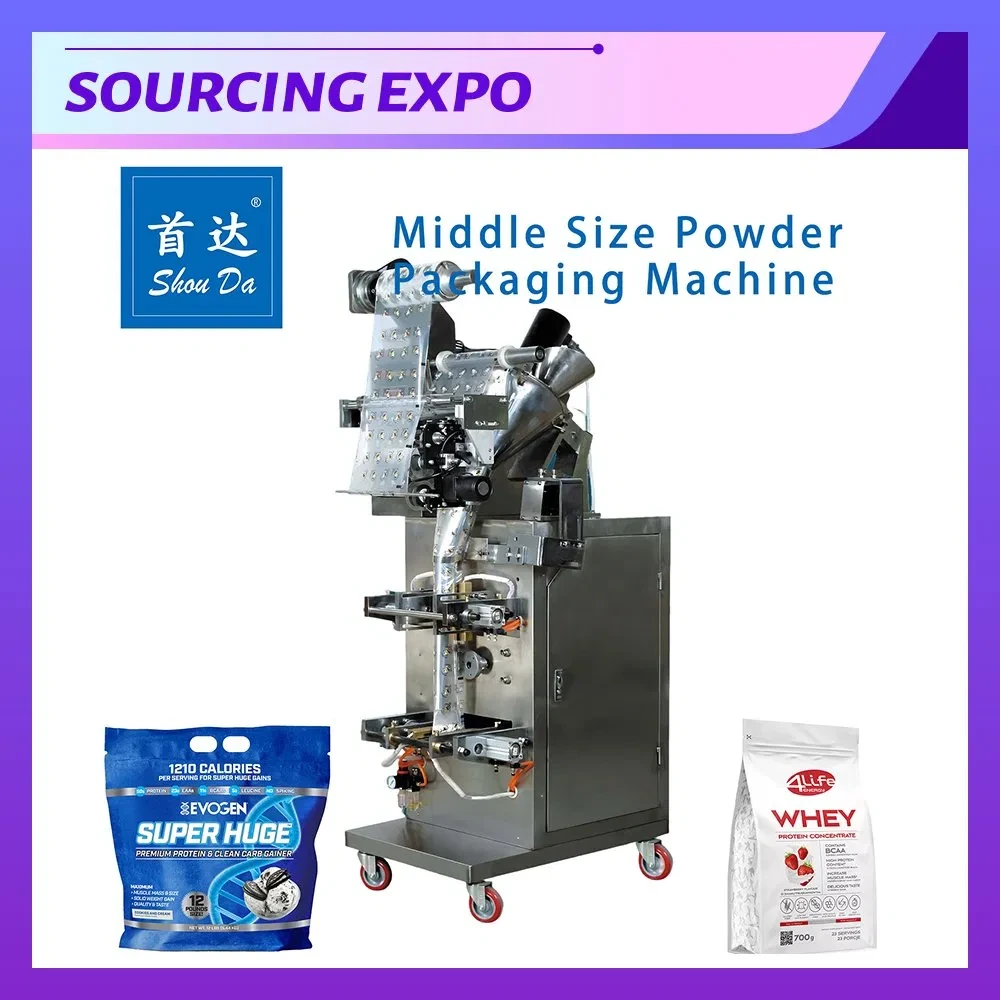 Easy to Operateautomatic Pouch Packing Machine Covered with Imported Anti-static Film Powder 2