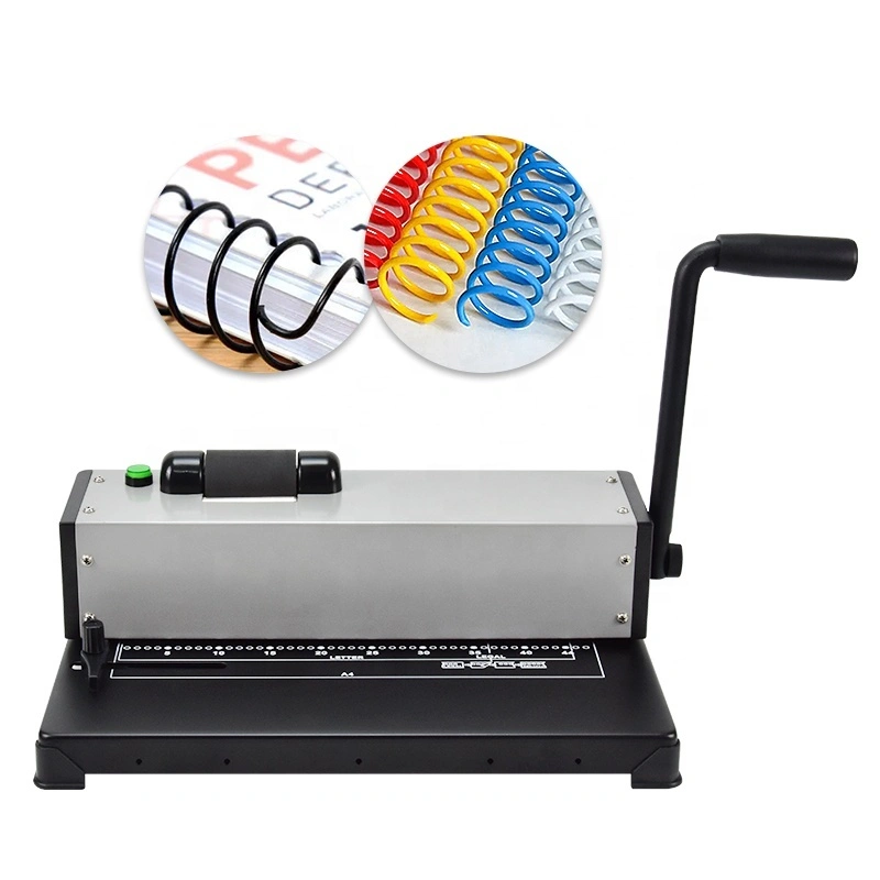 Usine Burostyle Pd12 électrique 46 trous spirale bobine trou perforateur Portable poinçonnage Machine à relier 1