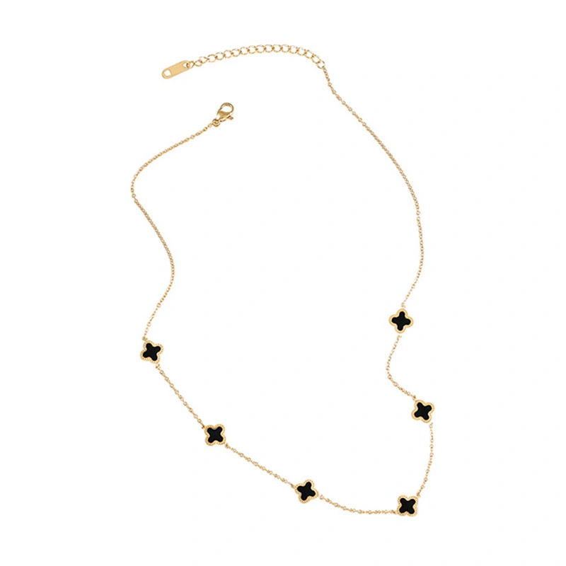 Manufacturer Wholesale Fashion Fashionable Stainless Steel Pendant Necklace Women's Luxury Necklace 1