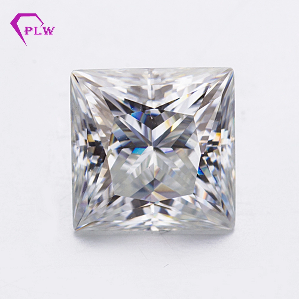 Wholesale Price Def Princess Cut Moissanite Loose Stone 1