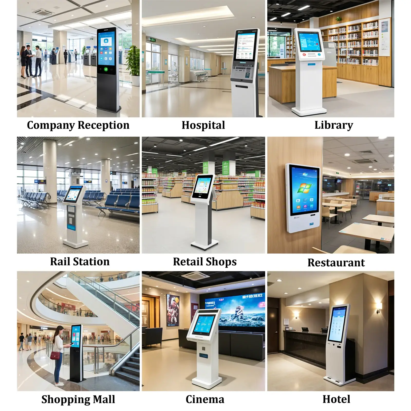 Parking Kiosk Manufacturers Windows/Android Wholesale - E-Star 6