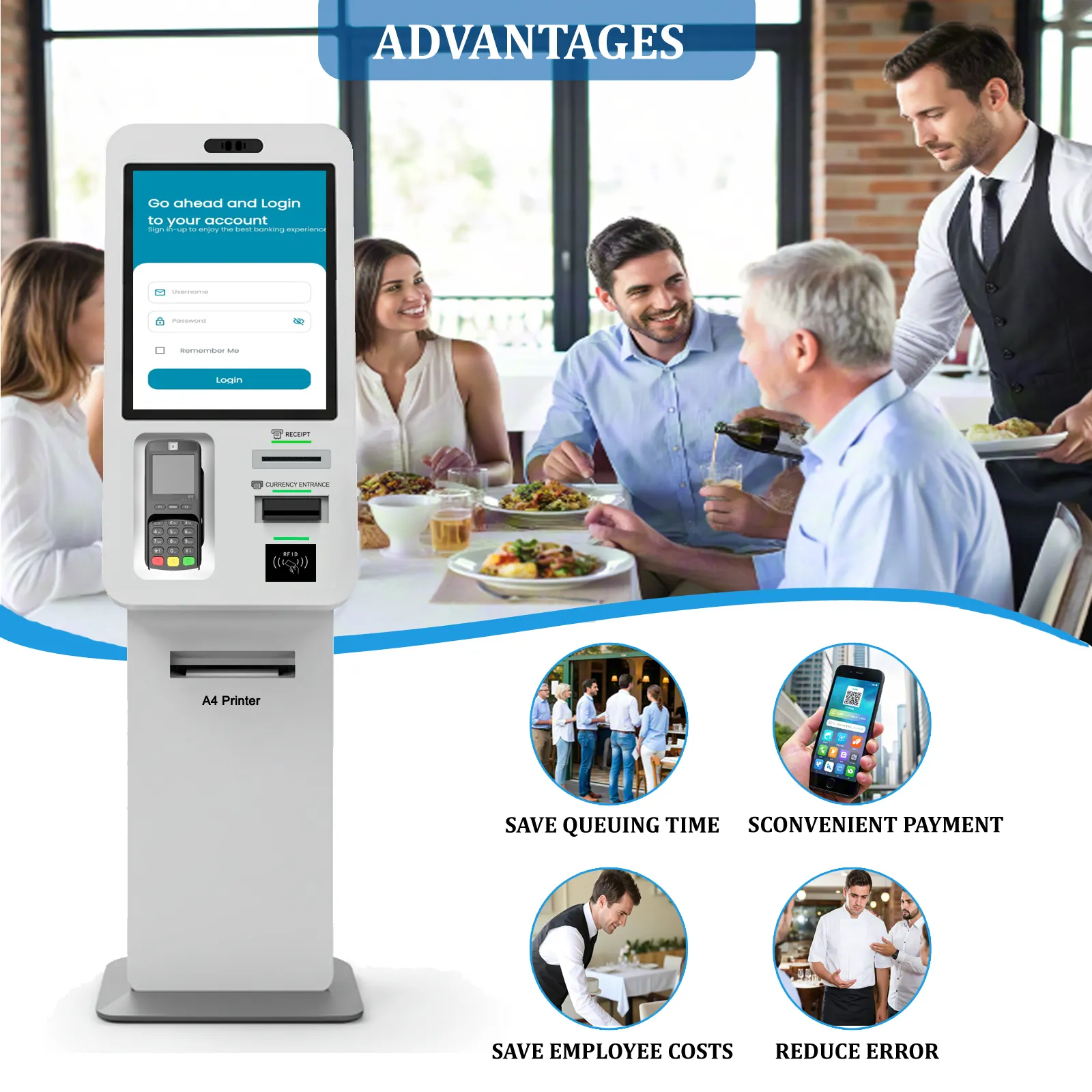 Parking Lot Payment Kiosk Plastic - - E-Star 4