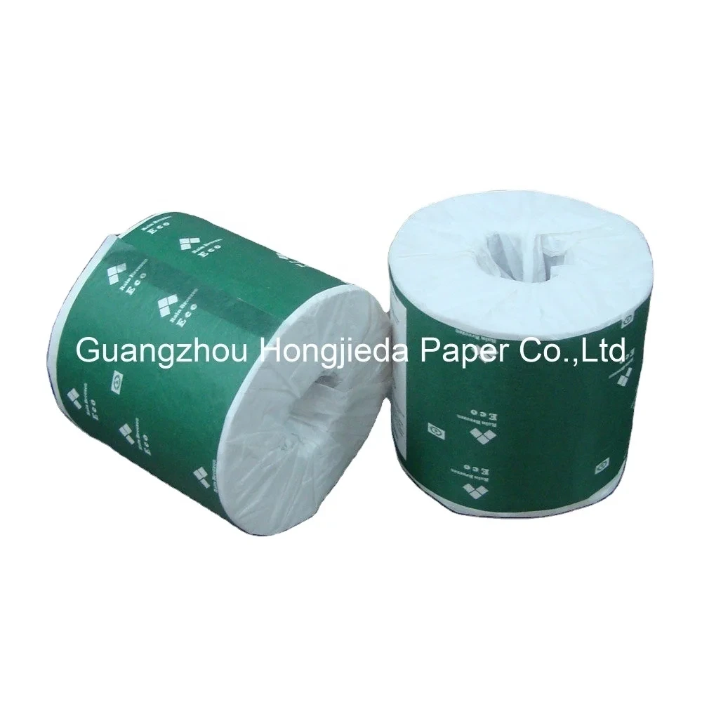 Customized 2-ply White Toilet Tissue Paper Roll - Soft Virgin Wood Pulp 1
