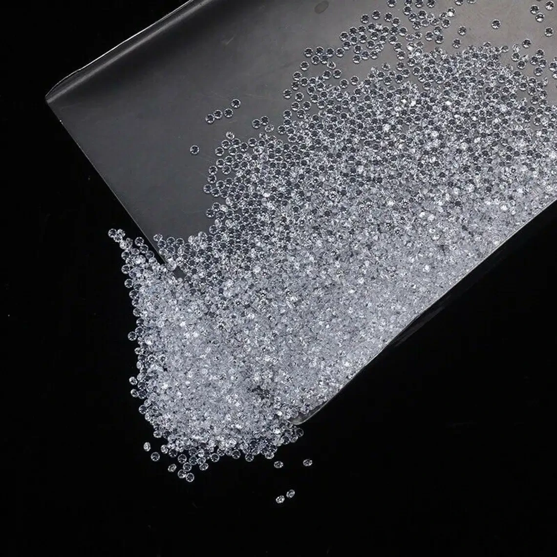 CVD de calidad superior CVD HPHT Diamante redondo de 1 quilates Laboratorio de diamantes de piedra de tamaño pequeño cultivado 1.35 mm 1