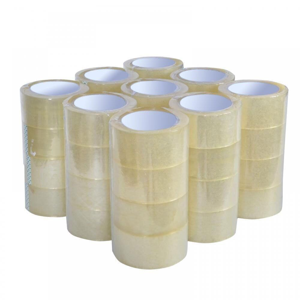 48 mm x 75 m transparentes Verpackungsband zum Verschließen von Kartons 6