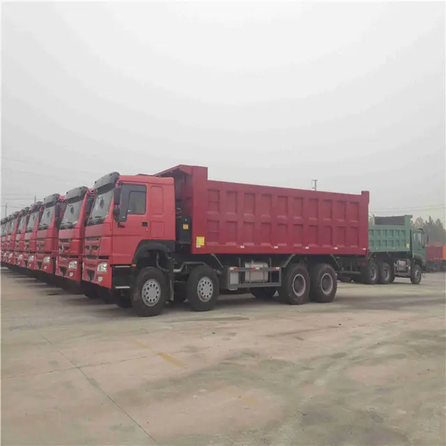 Sinotruk New Howo 8x4 Left-hand Drive Dump Truck for Cheap Sale-1 6
