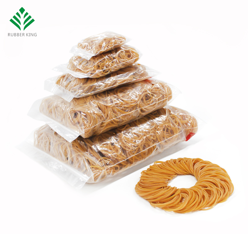 Yellow Circular Office Rubber Band - High Elasticity, Wholesale Custom Package 1