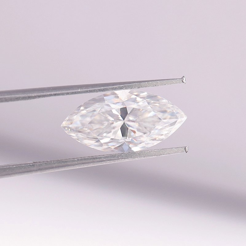 En gros de haute qualité marquise marquise Moissanite vvs blanc d e f couleur marquise coupé diamants lâches bijoux Muissanite 1