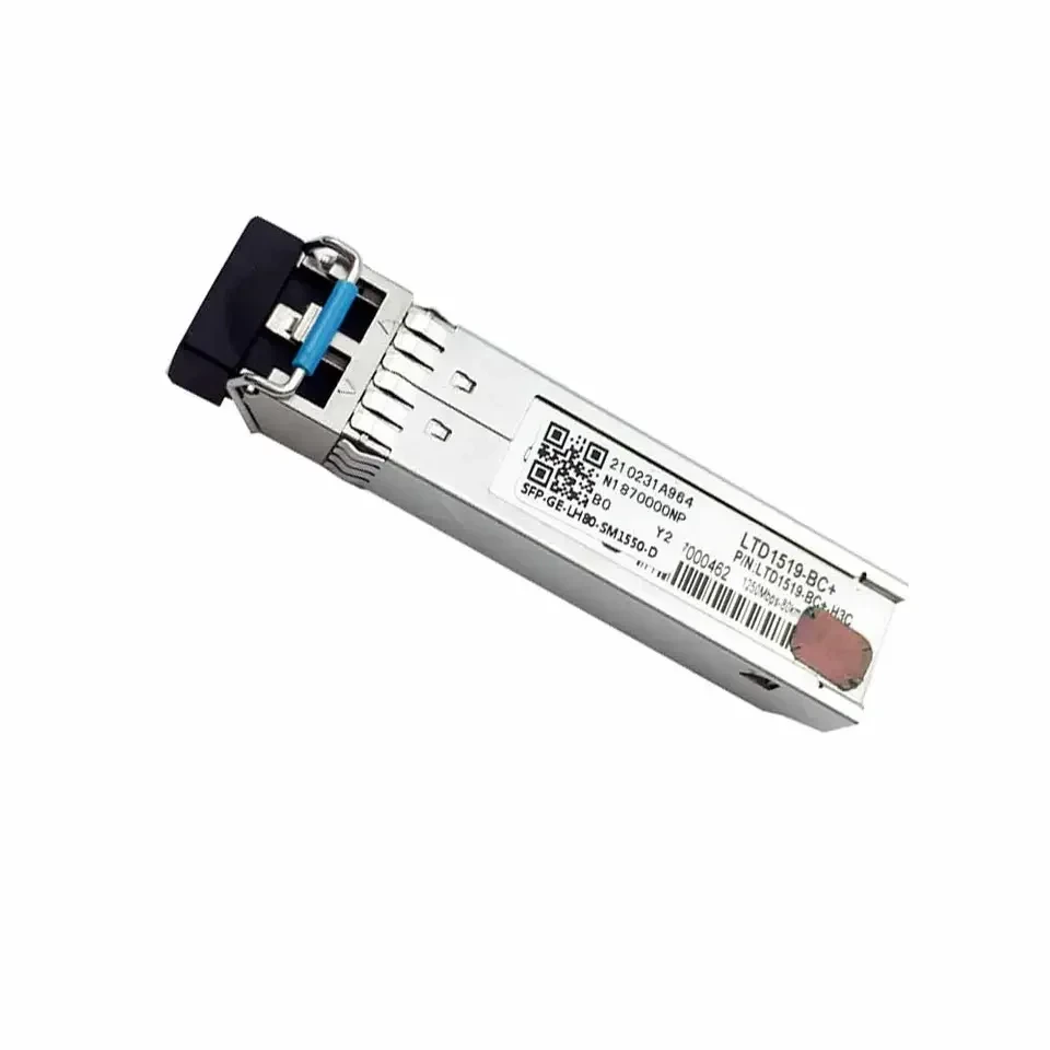 SFP-GE-LH80-SM1550-D  0231A964 Gigabit Single-mode Optical Module(1.25g 1550nm 80km Lc) For H3c 1