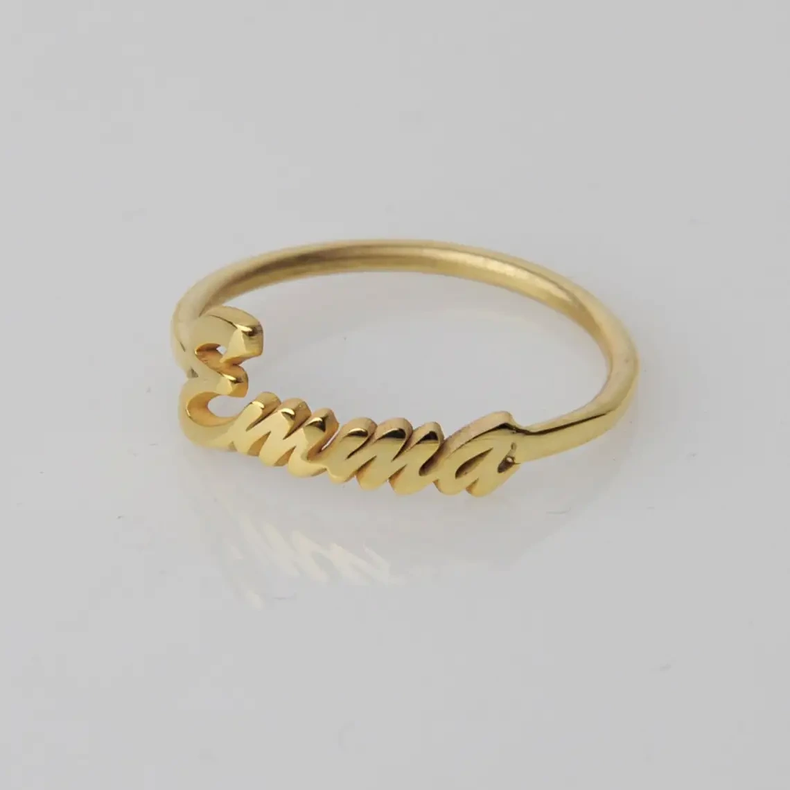 Provence Jewellery Wholesale Fashion Ladies Customized Pure Solid Gold Ring 14k 1