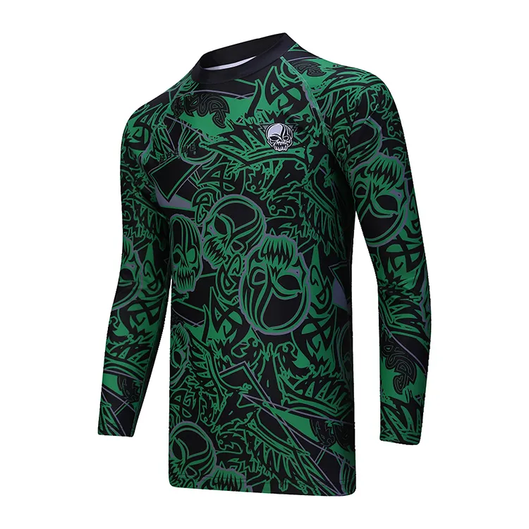Dblue Custom Sportswear rash guard bjj compression shirt mma compression top 2