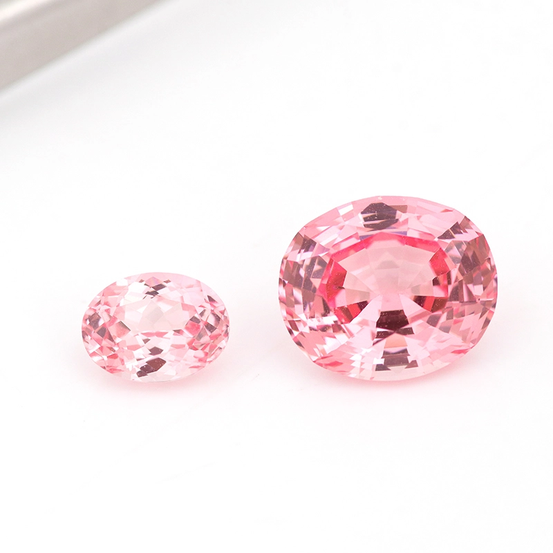 Werksverkauf Edelstein Orange Pink Labor Diamant Oval Brilliant Cut Certificate Lose Labor? 1