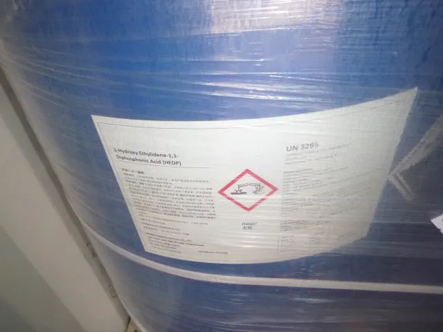 60% 90% HEDP 1-Hydroxyethylidene-1, 1-Diphosphonic Acid CAS 2809-21-4