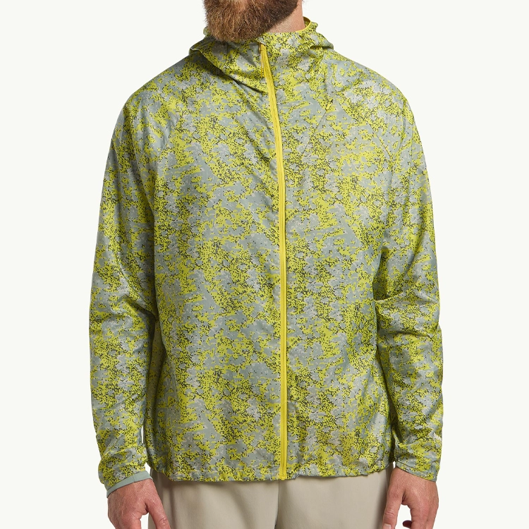 Oem Men's Lightweight Breathable Waterproof Outdoor Jacket Work Casual Thin Coats Running Sports Punching Jacket 1