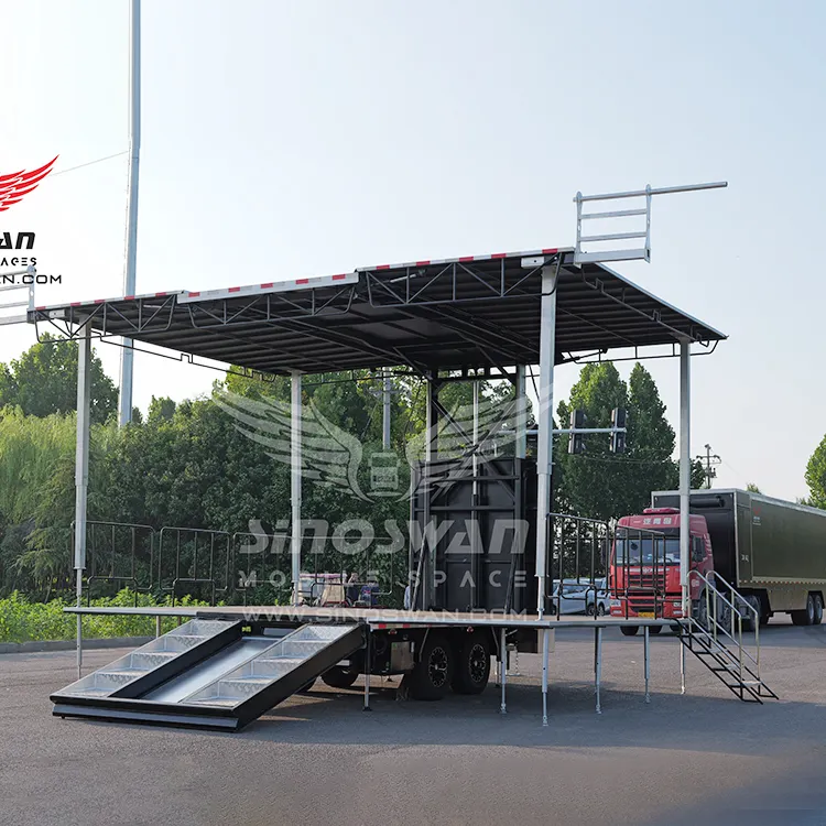 SINOSWAN Mobile Stages Suppliers for Concerts and Music Festivals 3