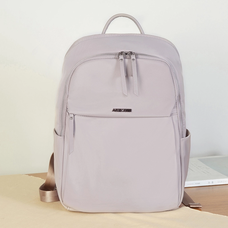 Custom-designed Waterproof Fashion Leisure Laptop Backpack For Female Business Office. 1