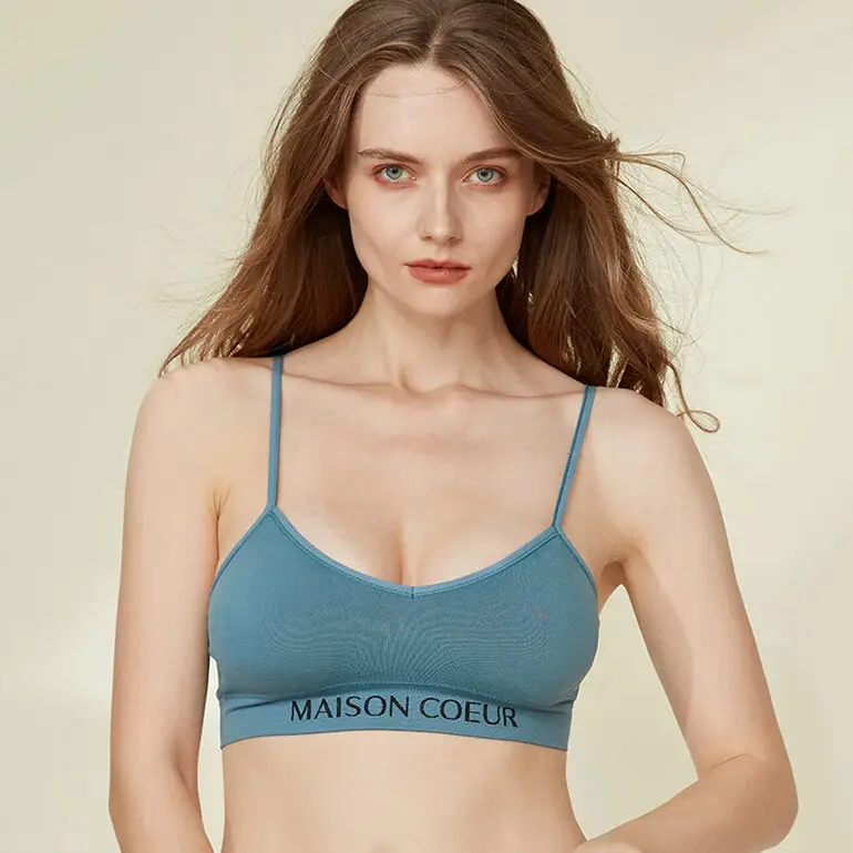 Seamless Bra and Underwear Set None by 7