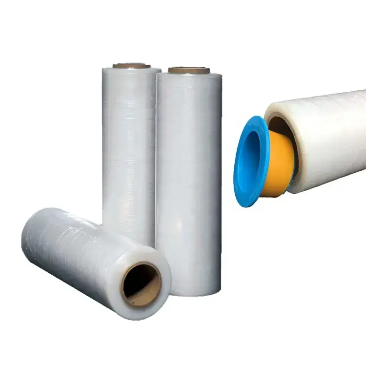 Safe to Usehand Roll Plastic Wrap Customized Stretch Film 4