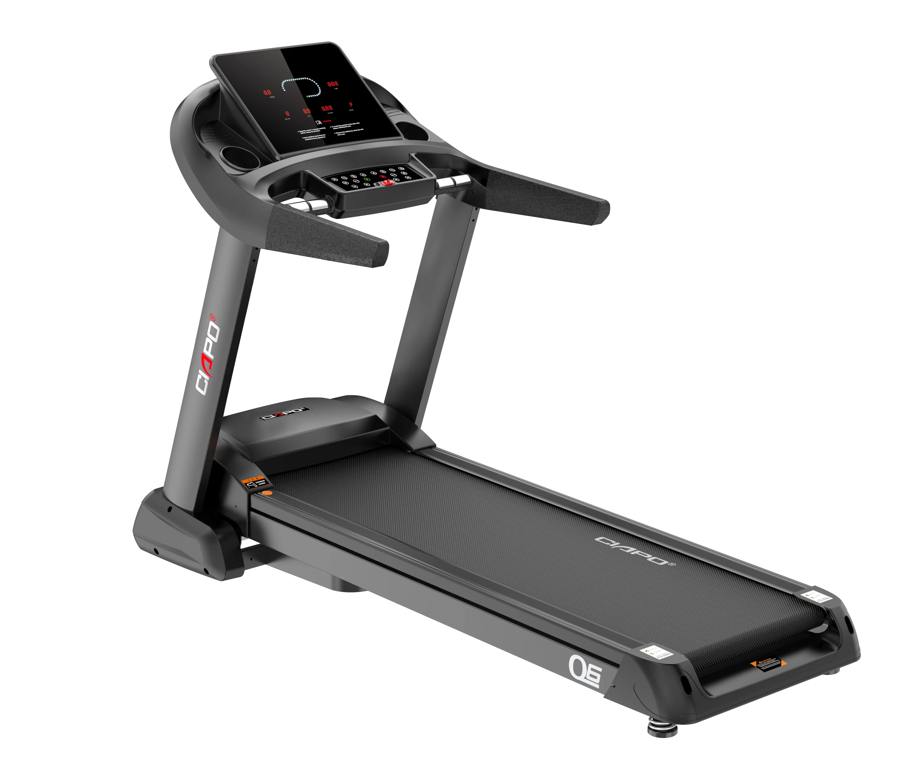 Trepis roulant di palestra a LED ELETTRICE ELETTRIC DEL DURE ESERCIZIO DELLA CASA DURO UNISEX TRUSCHILGO SCHERMIO 1