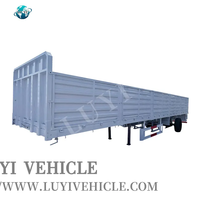 3/4/5-axle Side Wall Transport Truck Trailer 1