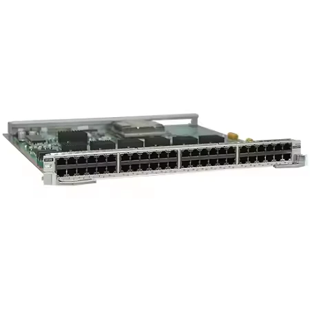 03033AGC LE1M2G48TX5S 48-port 10/100/1000BASE-T Interface Card (X5S, M, RJ45) for h w 1