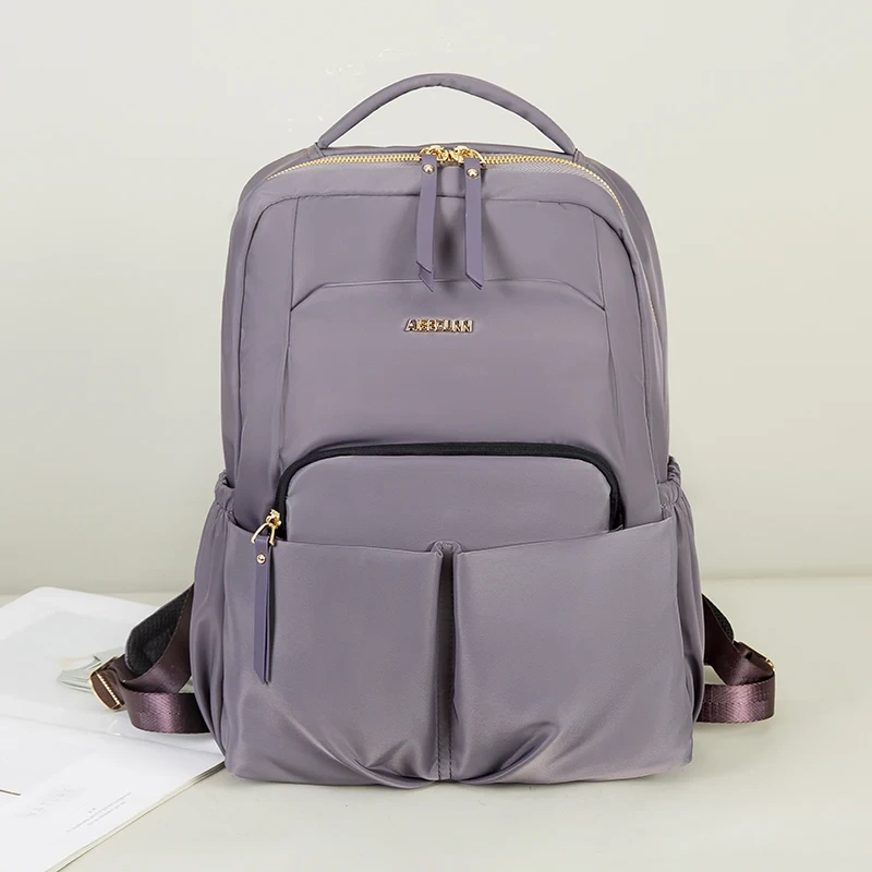 Wholesale Large-capacity Travel Portable Notebook Preppie Students Leisure Waterproof 14-inch Notebook Female Backpack 1