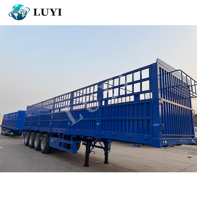 3/4/5 Assies High Fence Semi-Traire | Luyi 3