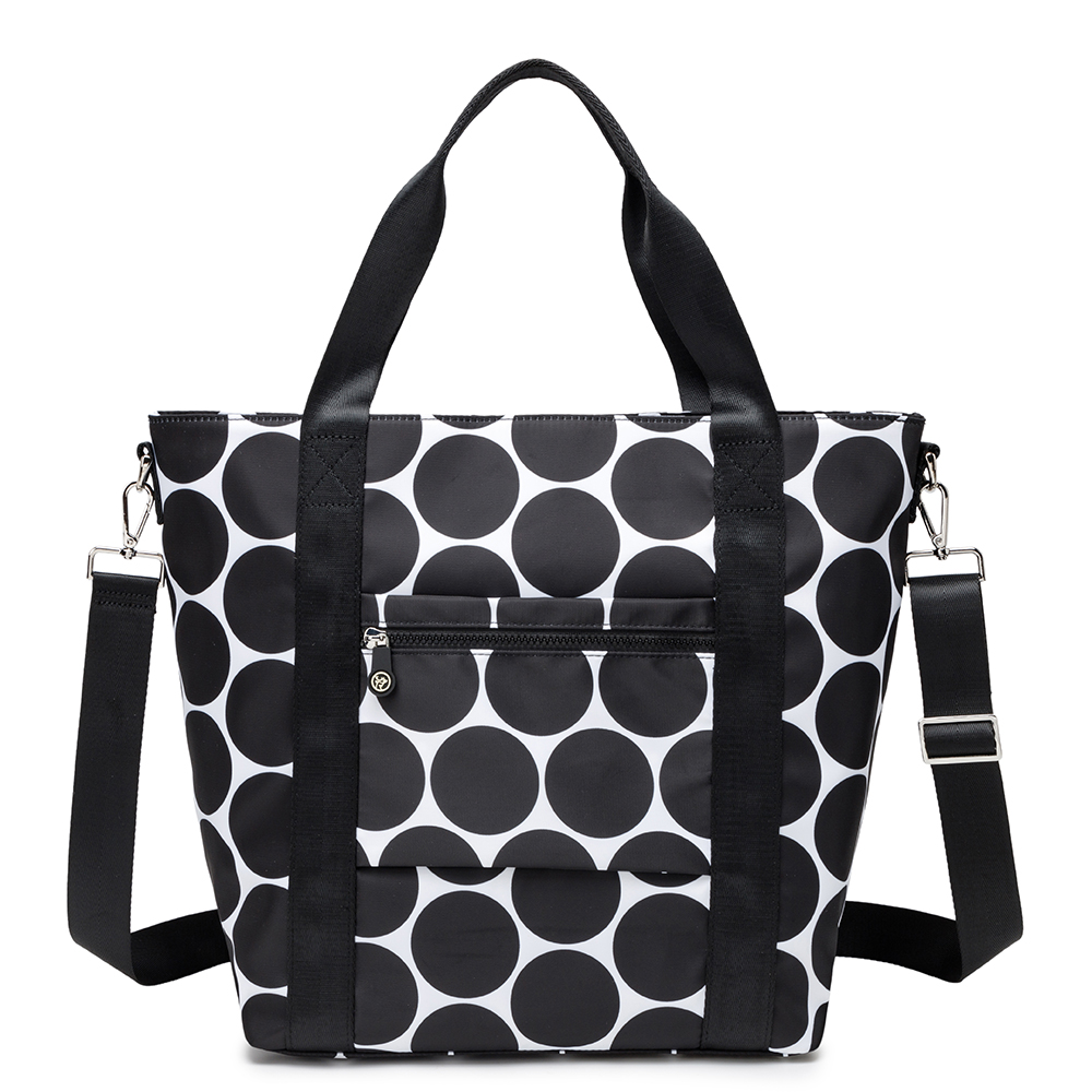 Fashion Simple Portable Shoulder Bag Waterproof Nylon Travel Bag 6