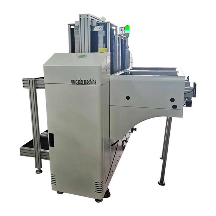 High Efficient Smt Ng/ok Pcb Unloader / Pcb Ng Ok Buffer Stocker Machine 1