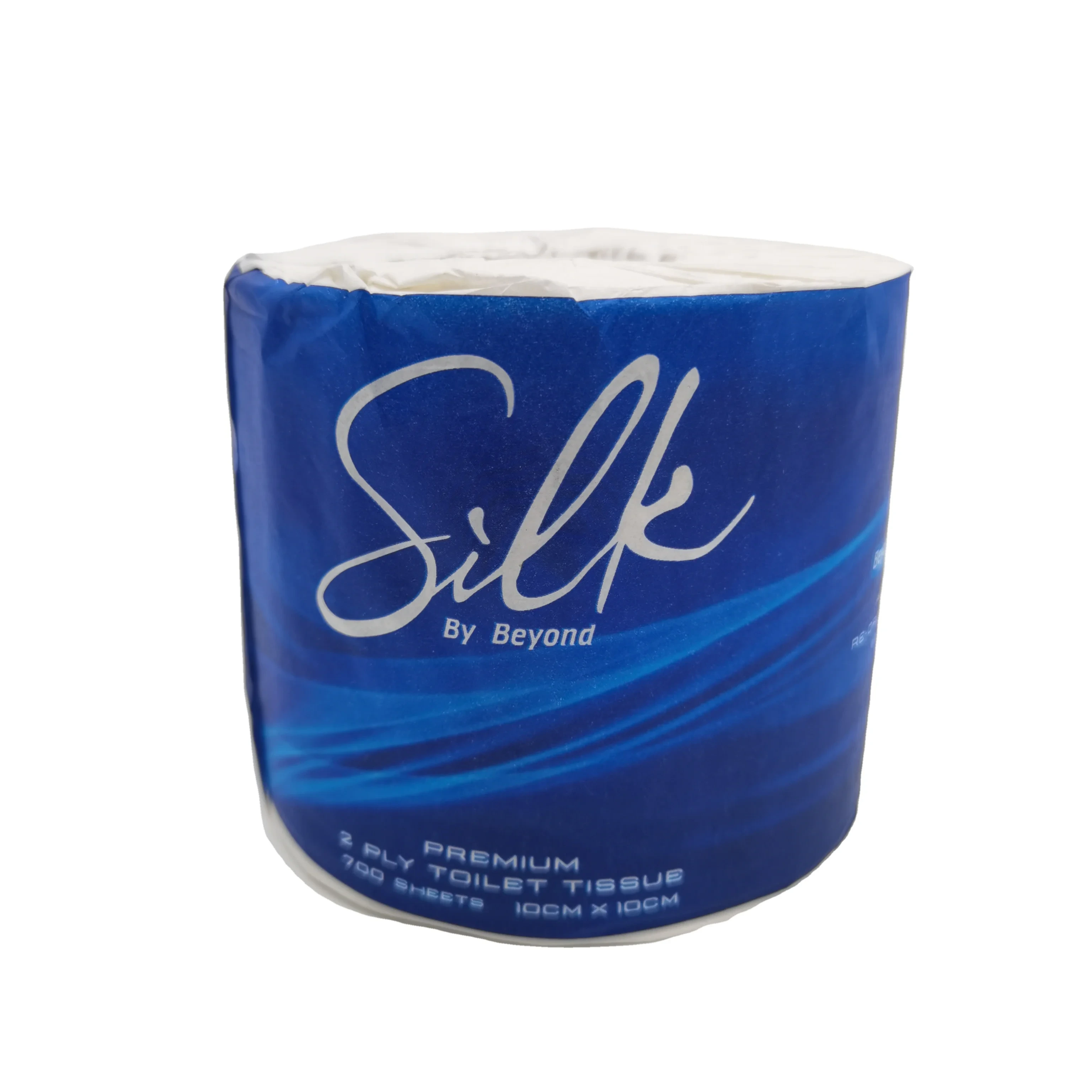 Custom Printed White Core 3-ply Toilet Tissue Rolls from Direct Factory 1