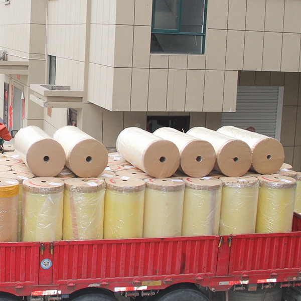 China Manafacturer Good Adhesive Bopp Carton Sealing Packaging Tape Jumbo Roll 6