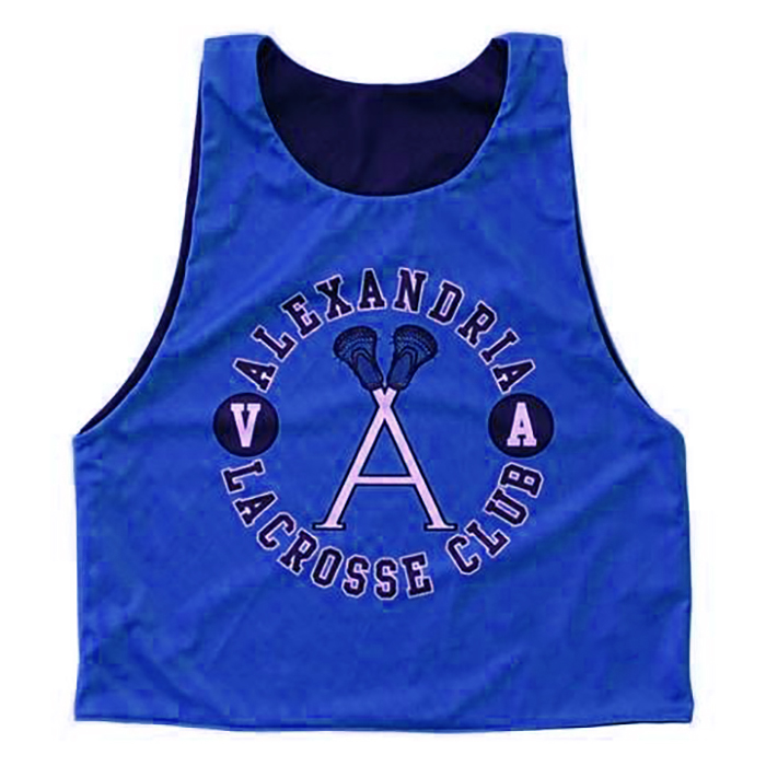 Pinnies de lacrosse reversíveis personalizados 5