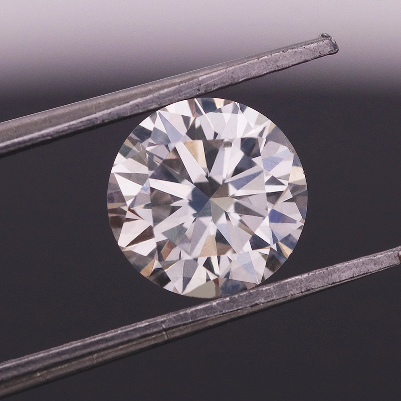 Lab Grown Diamond 1 Carat Round Cut Diamond D E F Color Vvs Clarity Hpht/cvd Loose Diamond 1