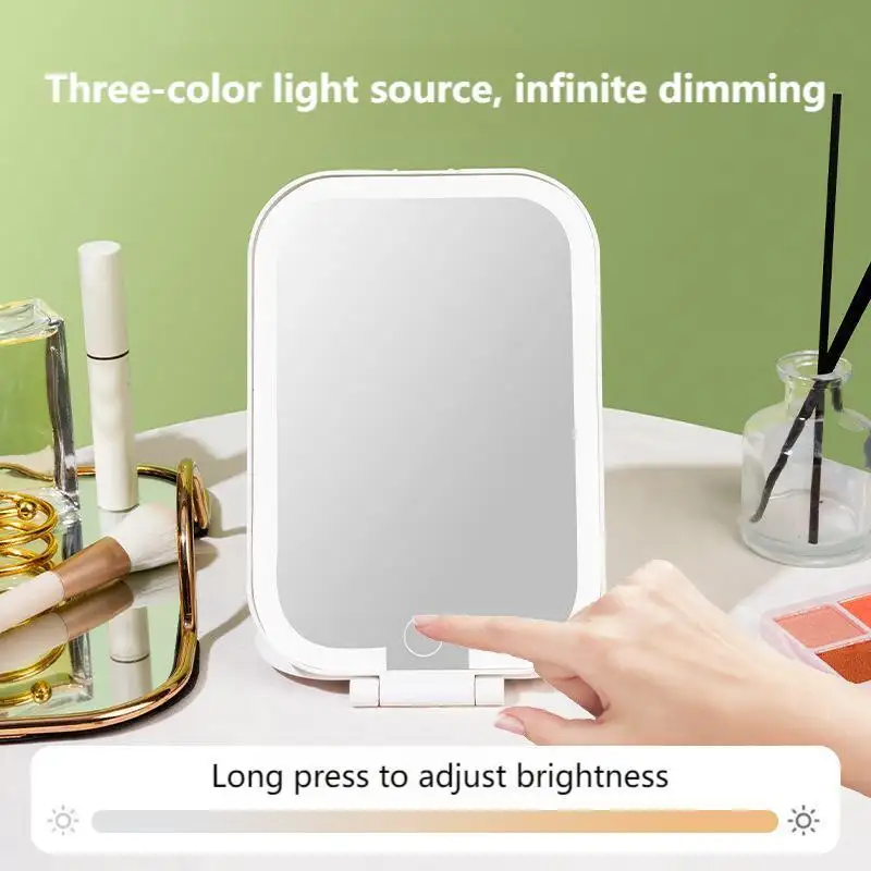 Lighted Travel Make Up Mirror by ZUKIMM 2