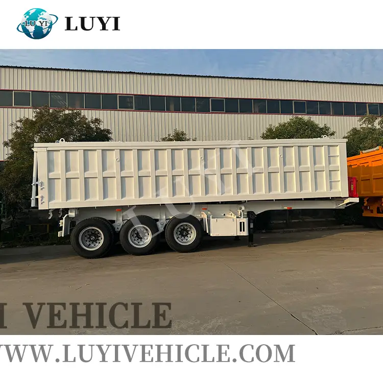 3-Axle Sand And Gravel Transport Self Unloading Truck 1