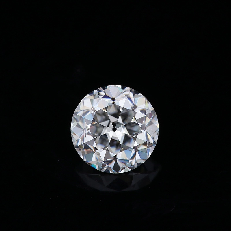 Big Size Old European Cut Colorless Vvs Clarity White Loose Moissanite Gemstone With Small Culet 1